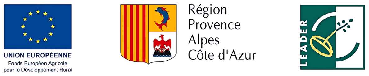 Union européenne, Fonds européen agricole pour le développement rural ; Région Provence-Alpes-Côte d'Azur ; LEADER